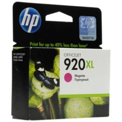 hp 920XL High Yield Ink Cartridge, Magenta Single Pack, CD973AE